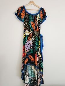 Flying Tomato Maximalist Boho Dress